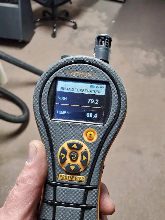 Moisture meter humidity assessment for Fire & Smoke Damage Restoration in Chadron